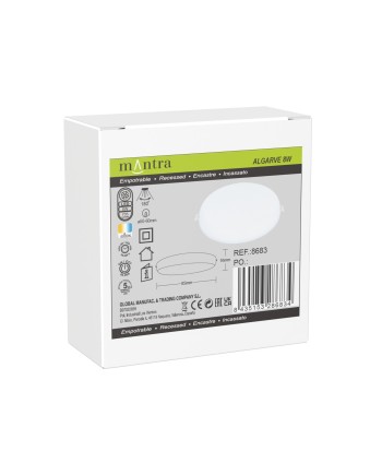 ALGARVE * DOWNLIGHT LED REDONDO - 8W - 4000K
